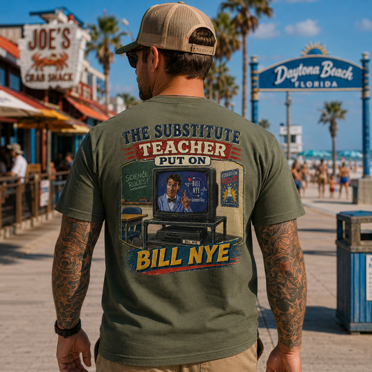 Bill Nye The Science Guy Vintage Tee
